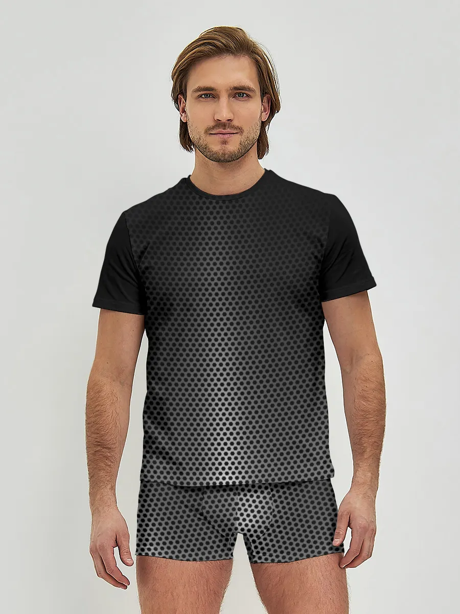 Мужские трусы с футболкой / Стальная ткань