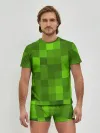 Мужские трусы с футболкой / Minecraft