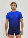 Мужские трусы с футболкой / CARBON BLUE | СИНИЙ КАРБОН