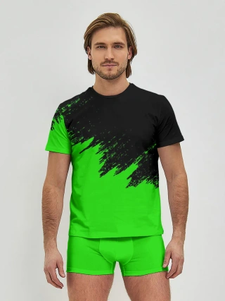 Мужские трусы с футболкой / КРАСКА И НИЧЕГО ЛИШНЕГО!