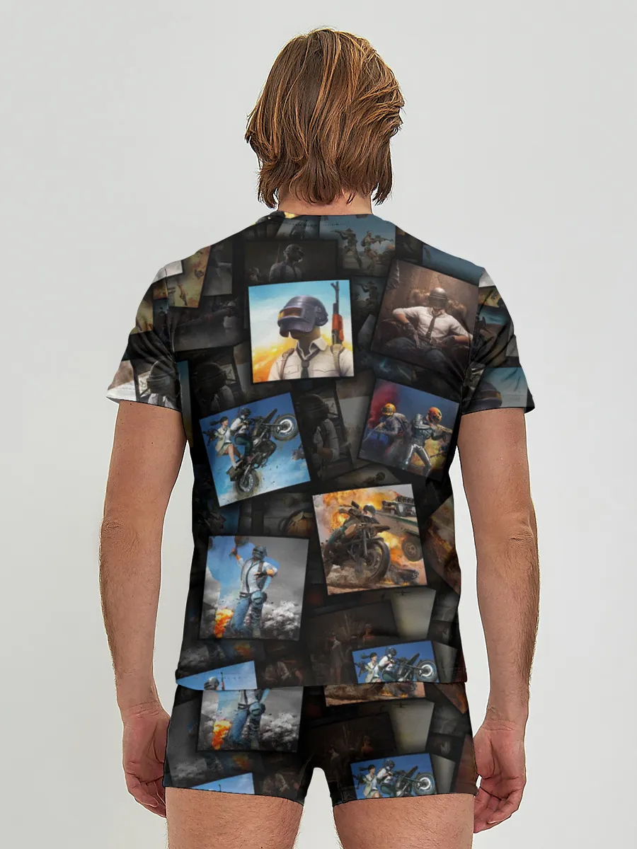 Мужские трусы с футболкой / PUBG