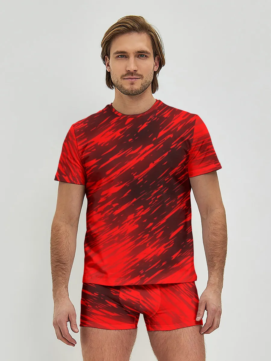 Мужские трусы с футболкой / RED FIRE STORM