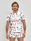 Мужские трусы с футболкой / Grumpy Cat. Nope!