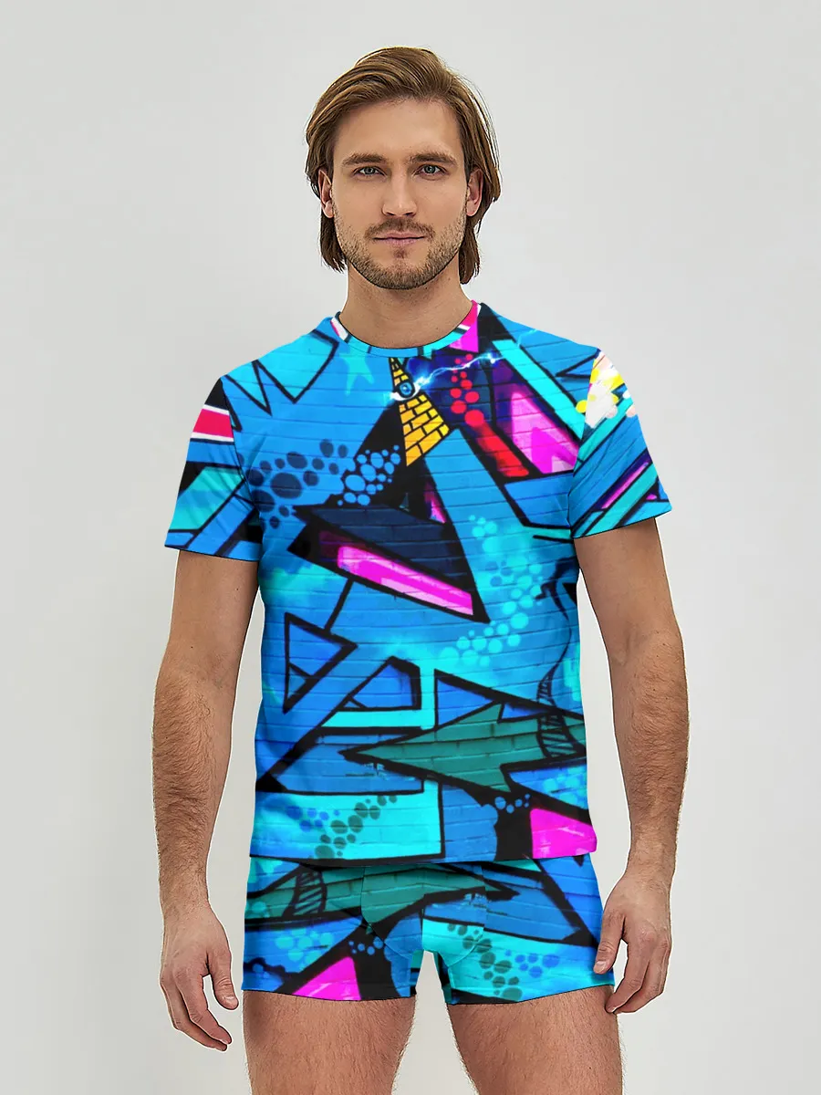 Мужские трусы с футболкой / GRAFFITY