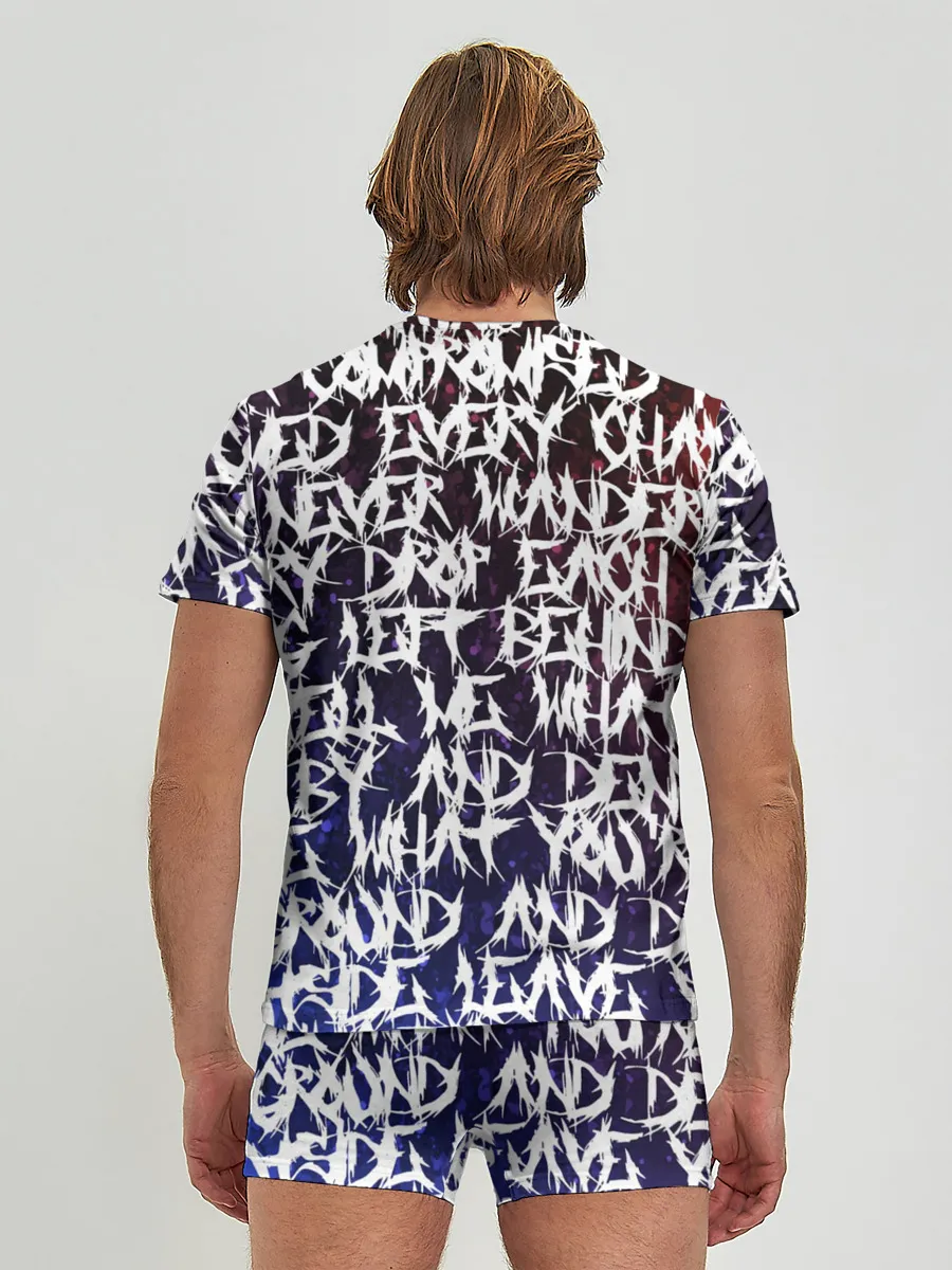 Мужские трусы с футболкой / Art of words