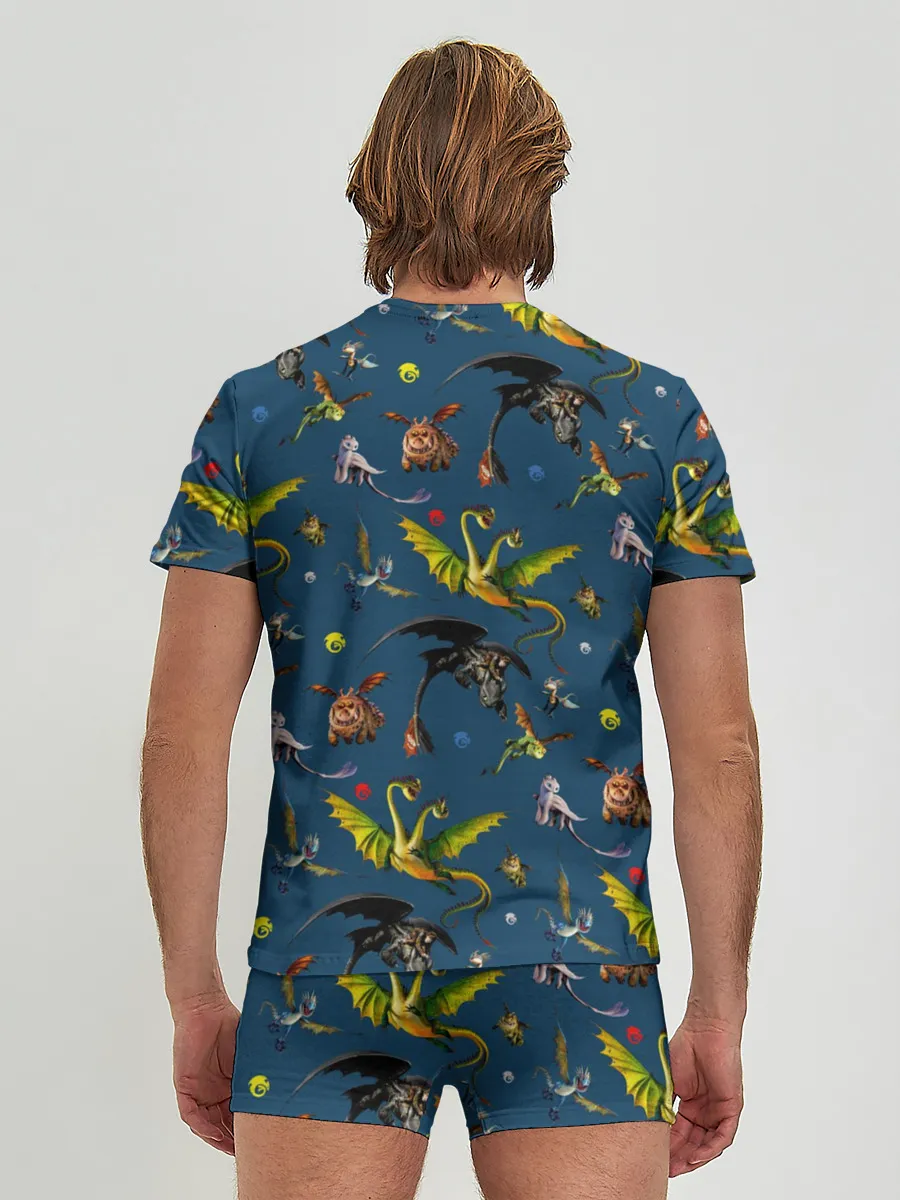 Мужские трусы с футболкой / Как приручить дракона