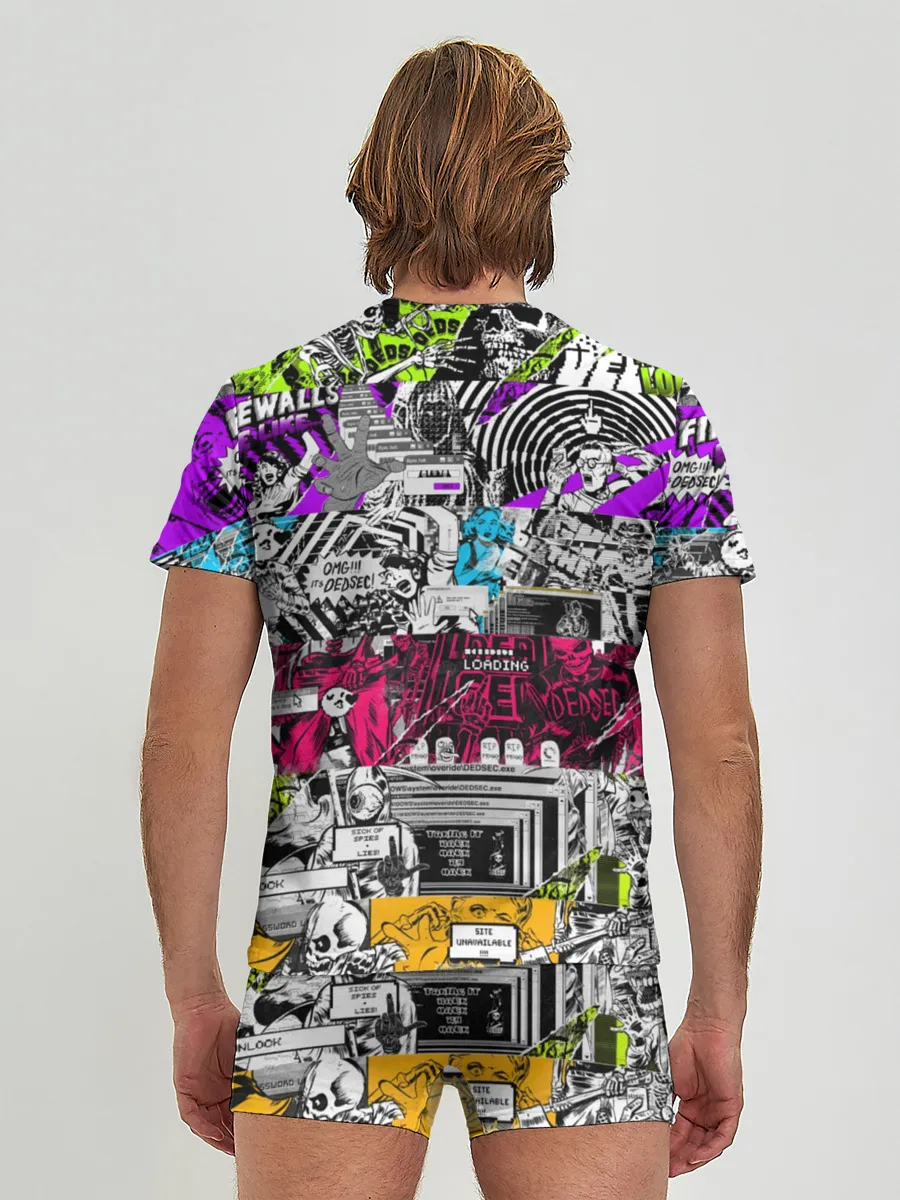 Мужские трусы с футболкой / Watch Dogs