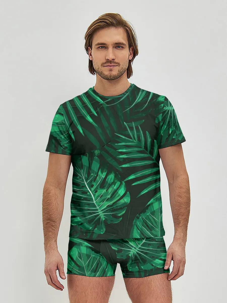 Мужские трусы с футболкой / Джунгли