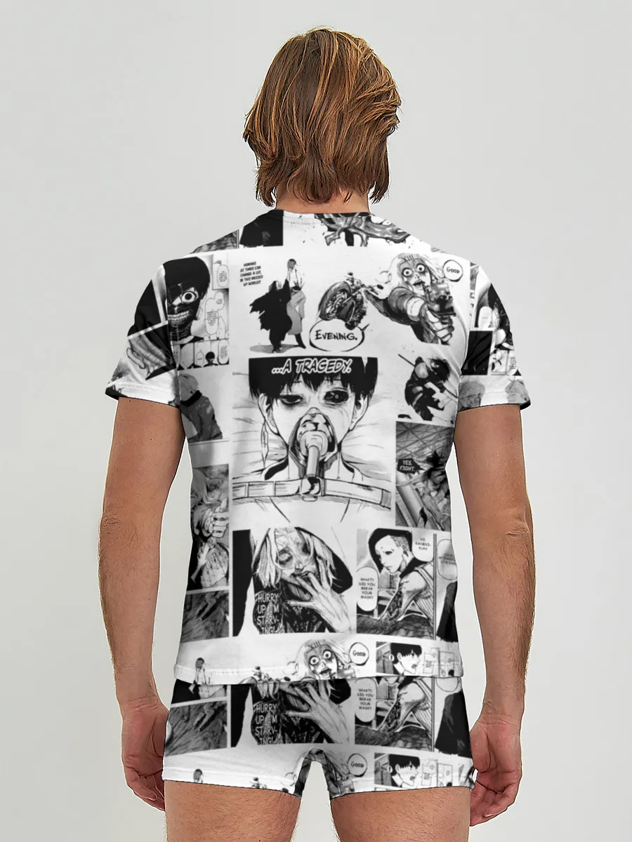 Мужские трусы с футболкой / Токийский гуль