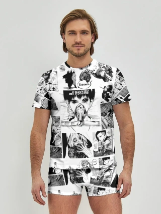 Мужские трусы с футболкой / Токийский гуль