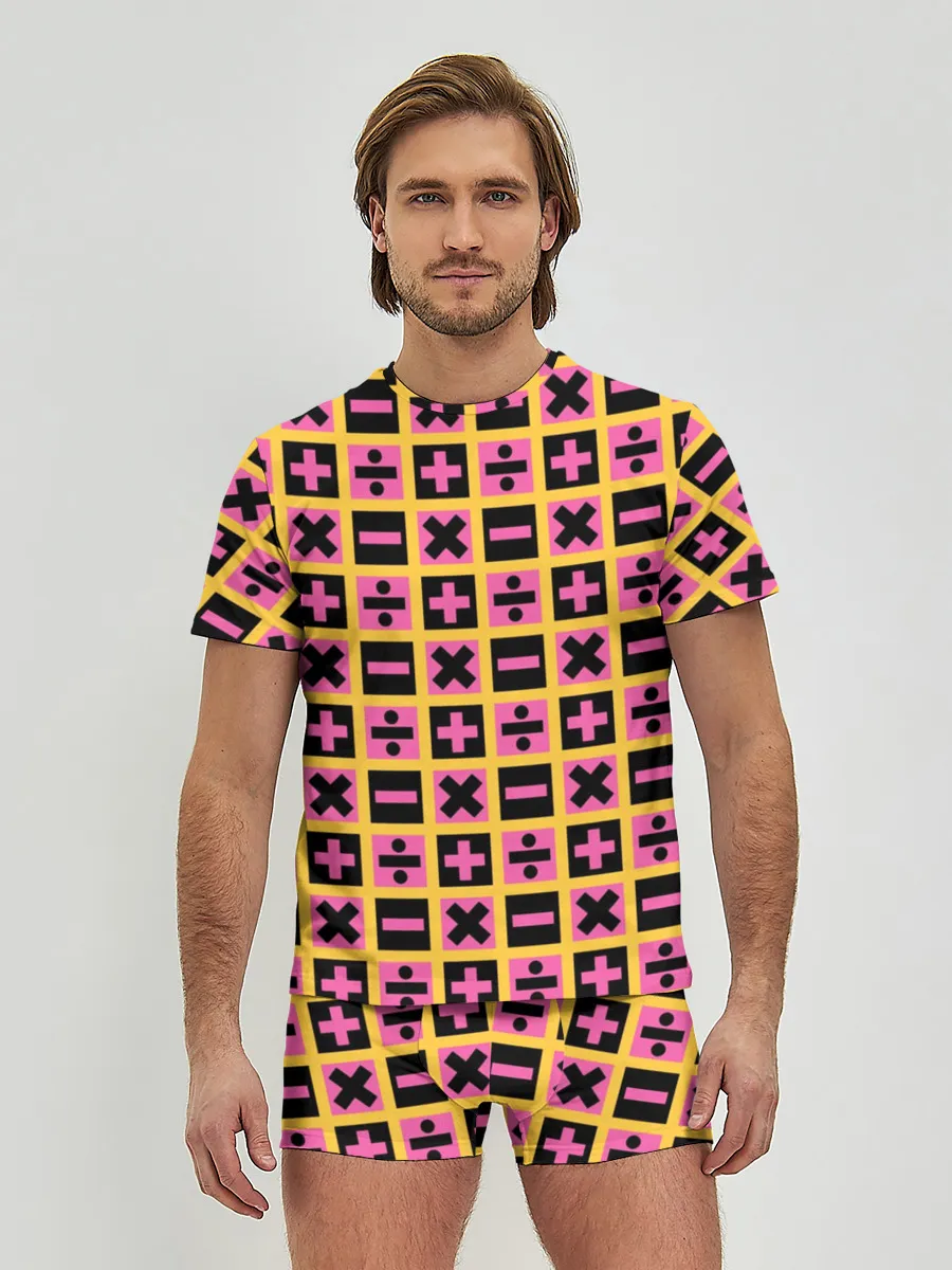 Мужские трусы с футболкой / Trish Una Style