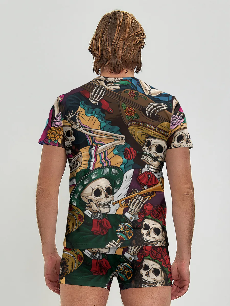 Мужские трусы с футболкой / Мексиканская Вечеринка