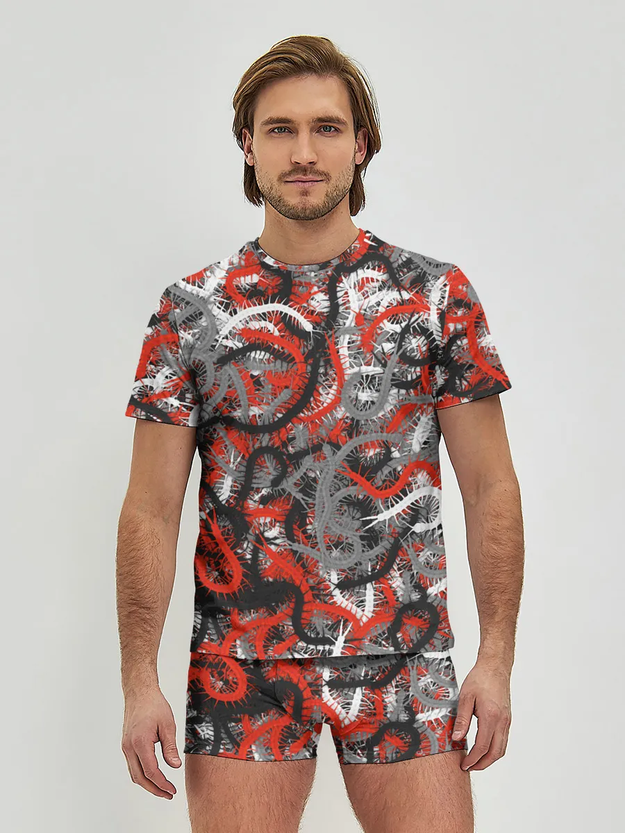 Мужские трусы с футболкой / Сколопендры