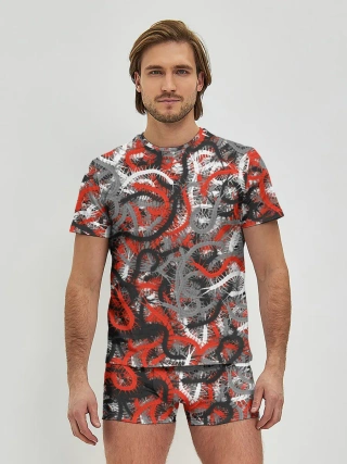 Мужские трусы с футболкой / Сколопендры