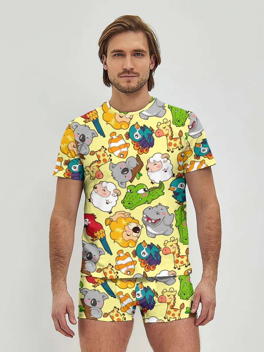 Мужские трусы с футболкой / Зоопарк