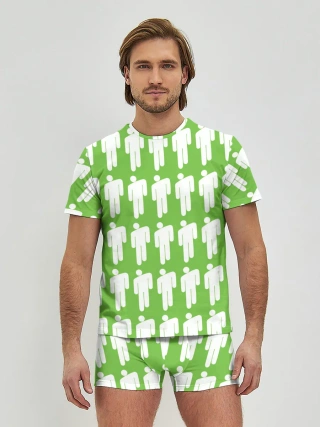 Мужские трусы с футболкой / Billie Eilish