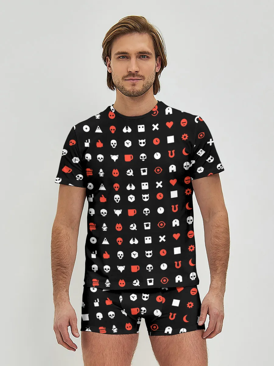 Мужские трусы с футболкой / Любовь, смерть и роботы