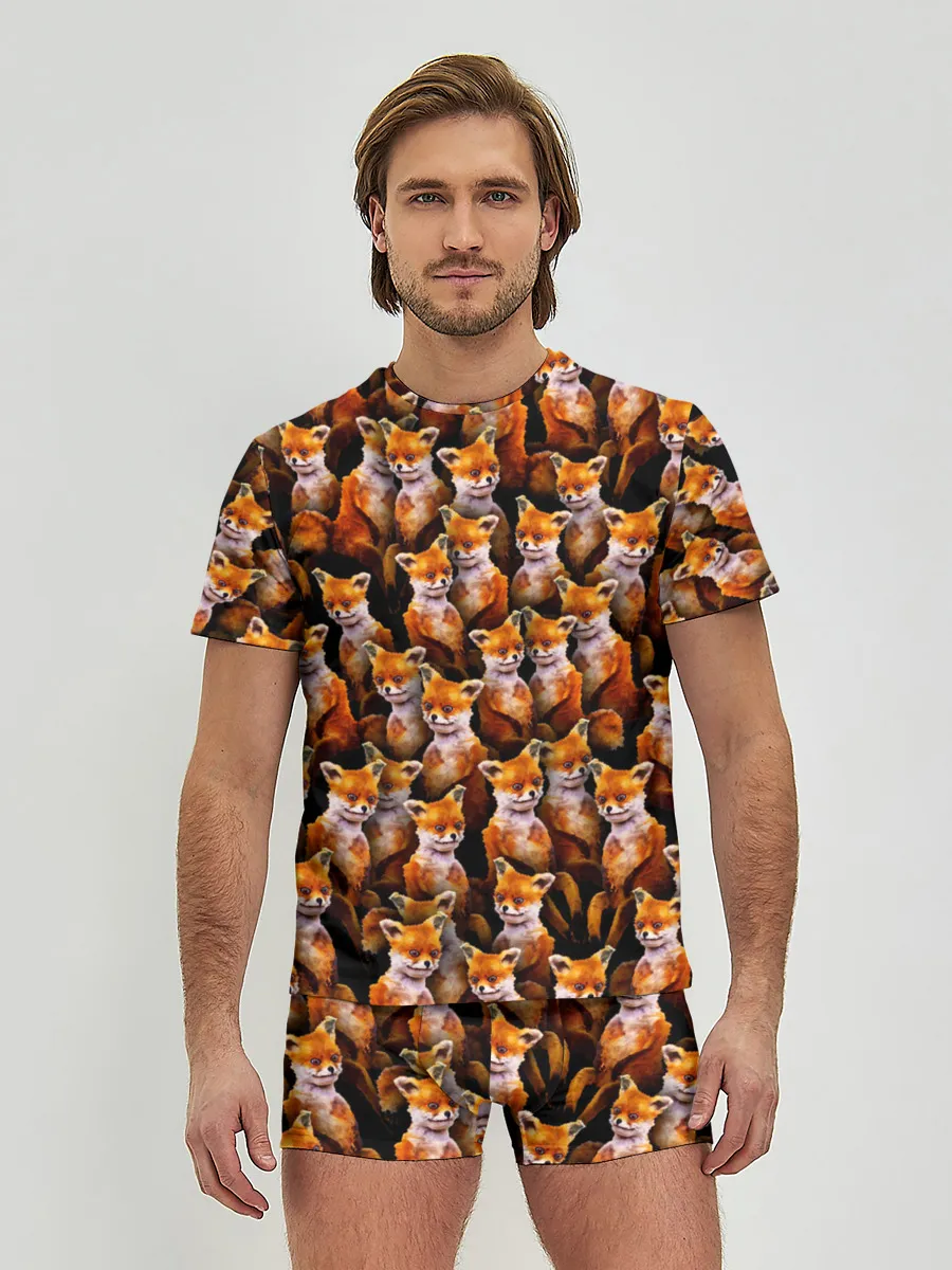 Мужские трусы с футболкой / Упоротые лисы