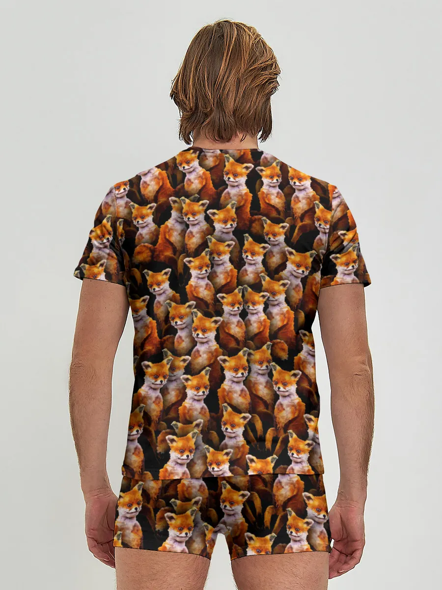 Мужские трусы с футболкой / Упоротые лисы