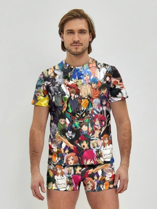 Мужские трусы с футболкой / ANIME HEROES | АНИМЕ ГЕРОИ