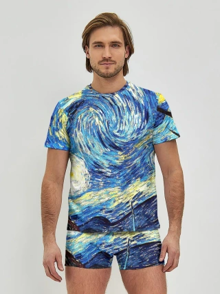 Мужские трусы с футболкой / ВАНГОГ