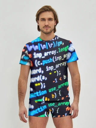 Мужские трусы с футболкой / ТЫЖ ПРОГРАММИСТ!