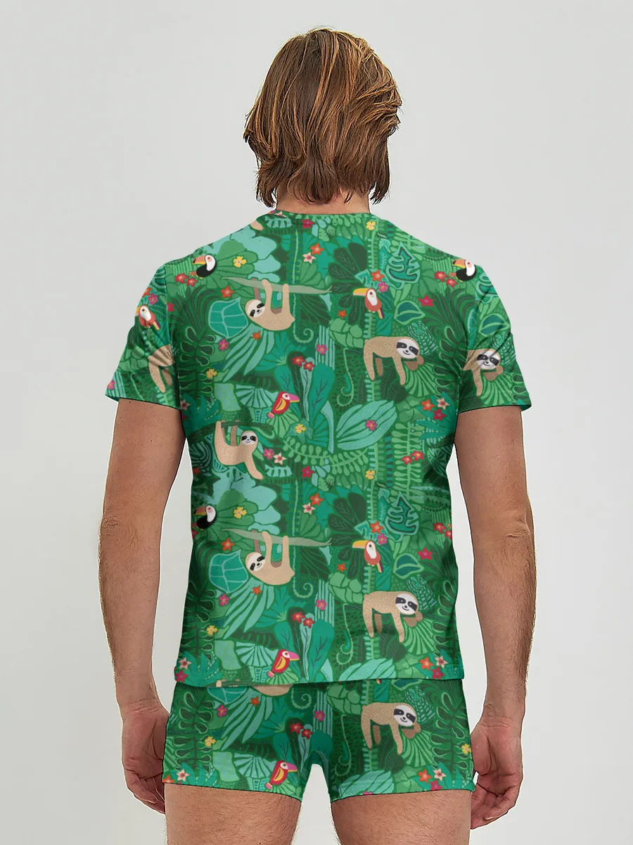 Мужские трусы с футболкой / Ленивцы