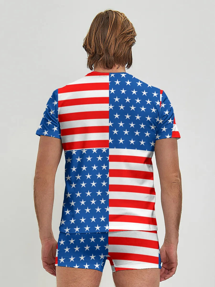 Мужские трусы с футболкой / США