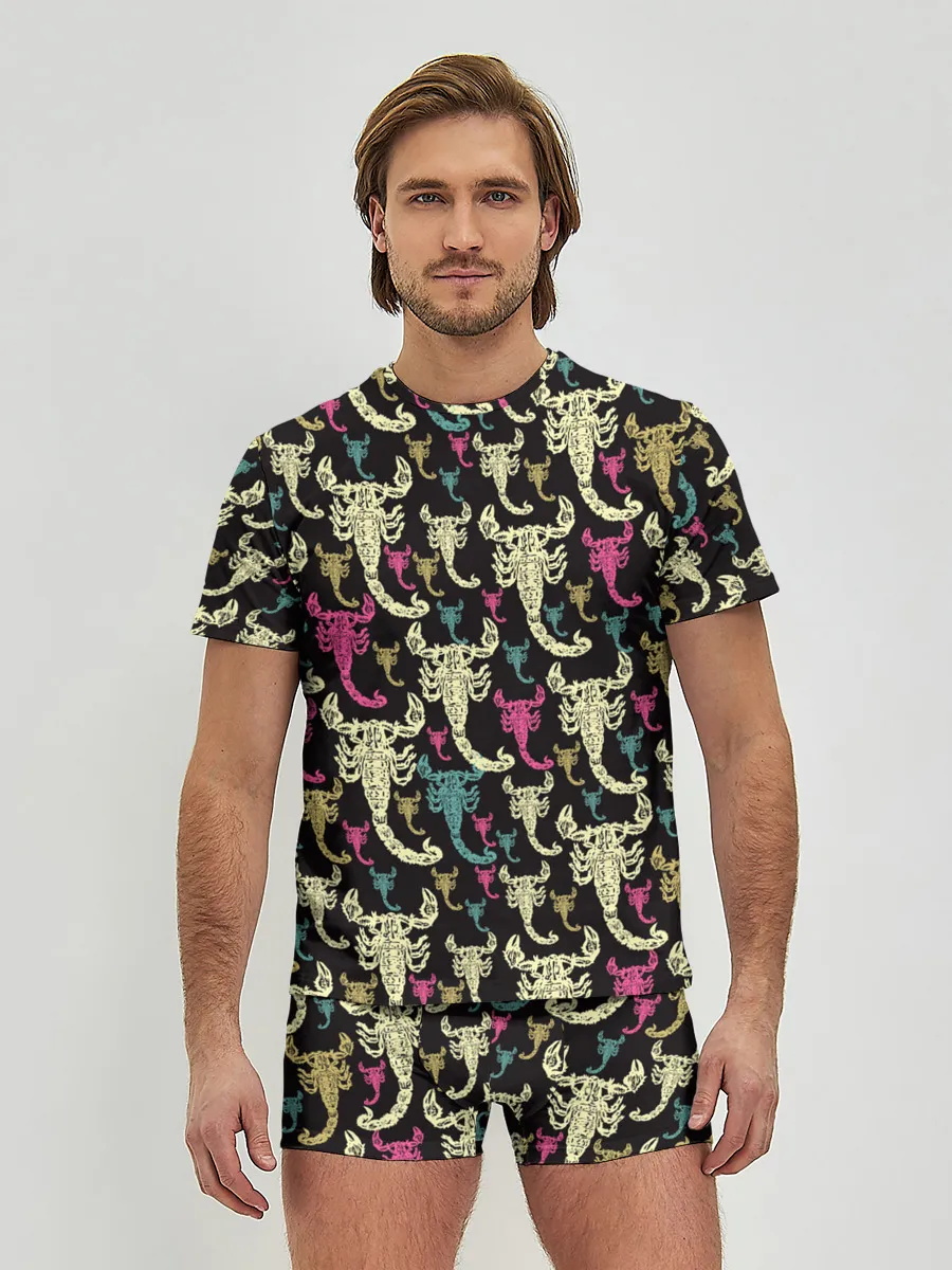 Мужские трусы с футболкой / Скорпионы