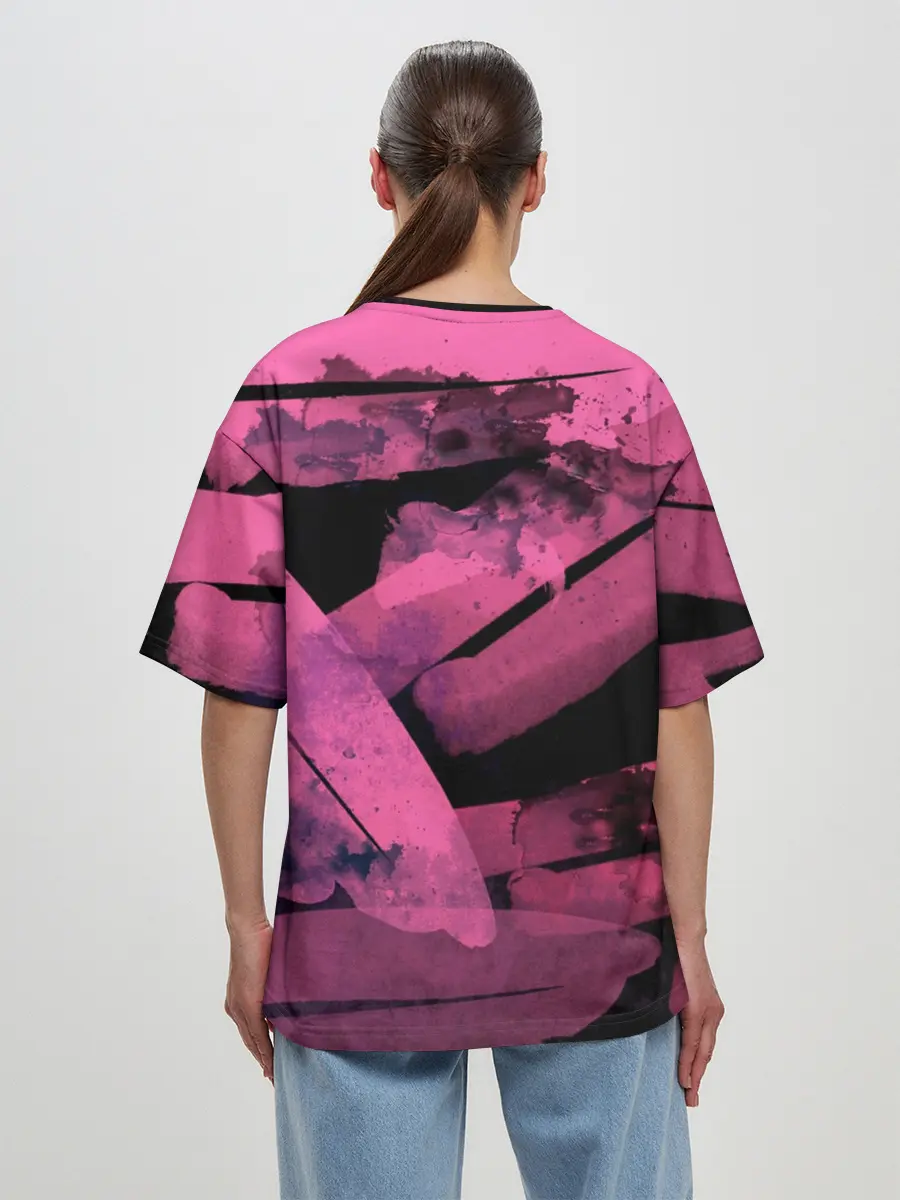 Женская футболка оверсайз / Клоун