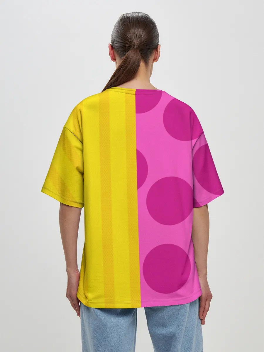 Женская футболка оверсайз / POP ART