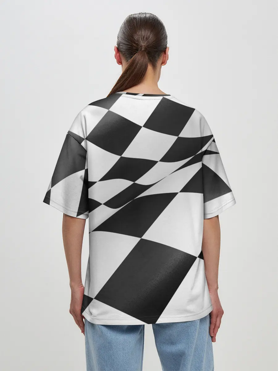 Женская футболка оверсайз / Формула 1