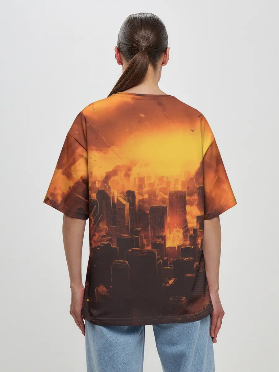 Женская футболка оверсайз / S.T.A.L.K.E.R Кирилл