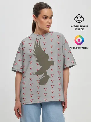 Женская футболка оверсайз / Hollywood Undead