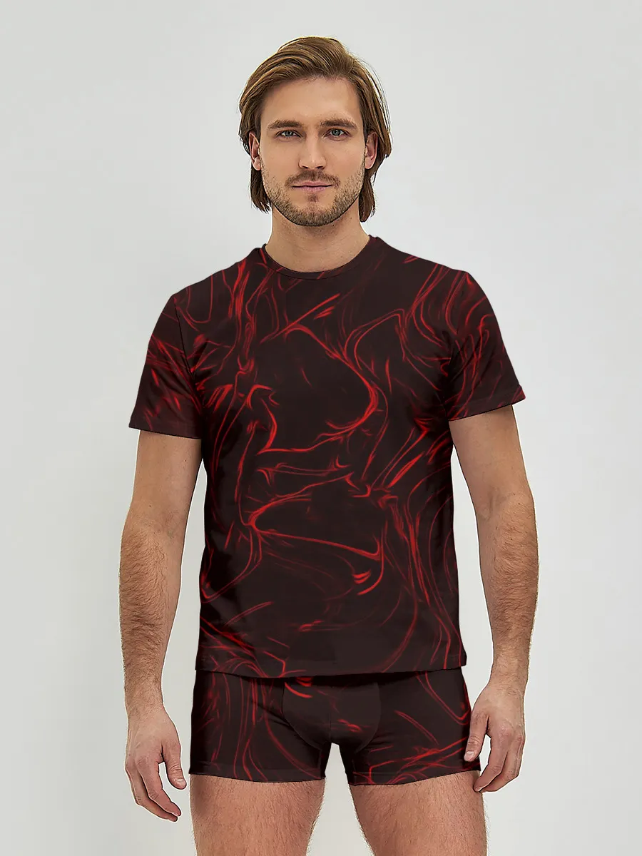 Мужские трусы с футболкой / Кровавые разводы