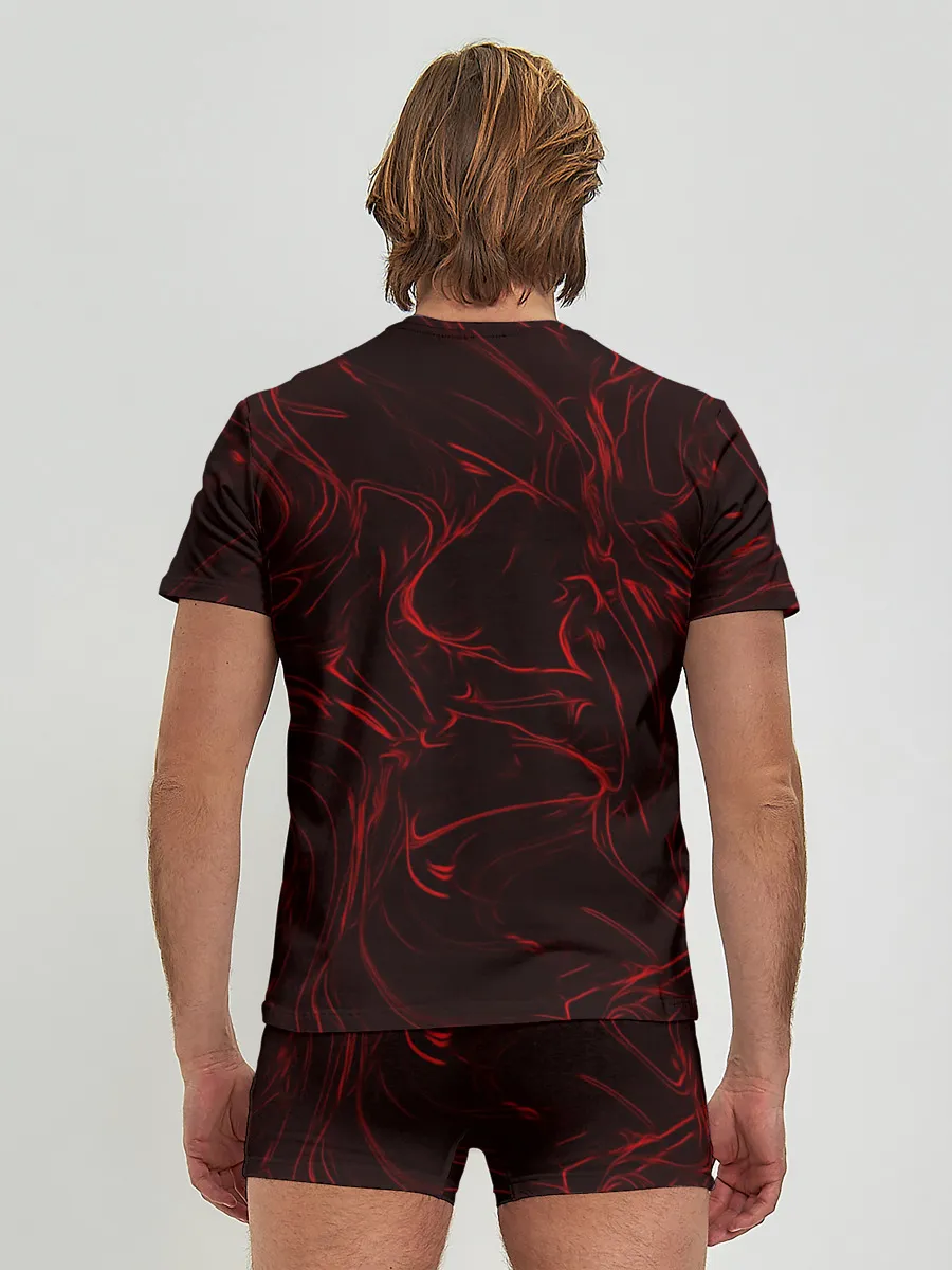 Мужские трусы с футболкой / Кровавые разводы