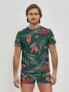 Мужские трусы с футболкой / Тропики