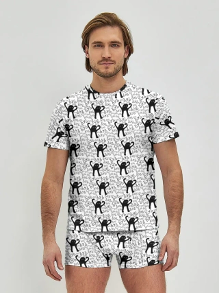 Мужские трусы с футболкой / ЪУЪ