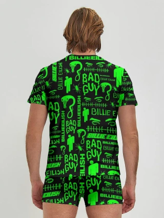 Мужские трусы с футболкой / BILLIE EILISH