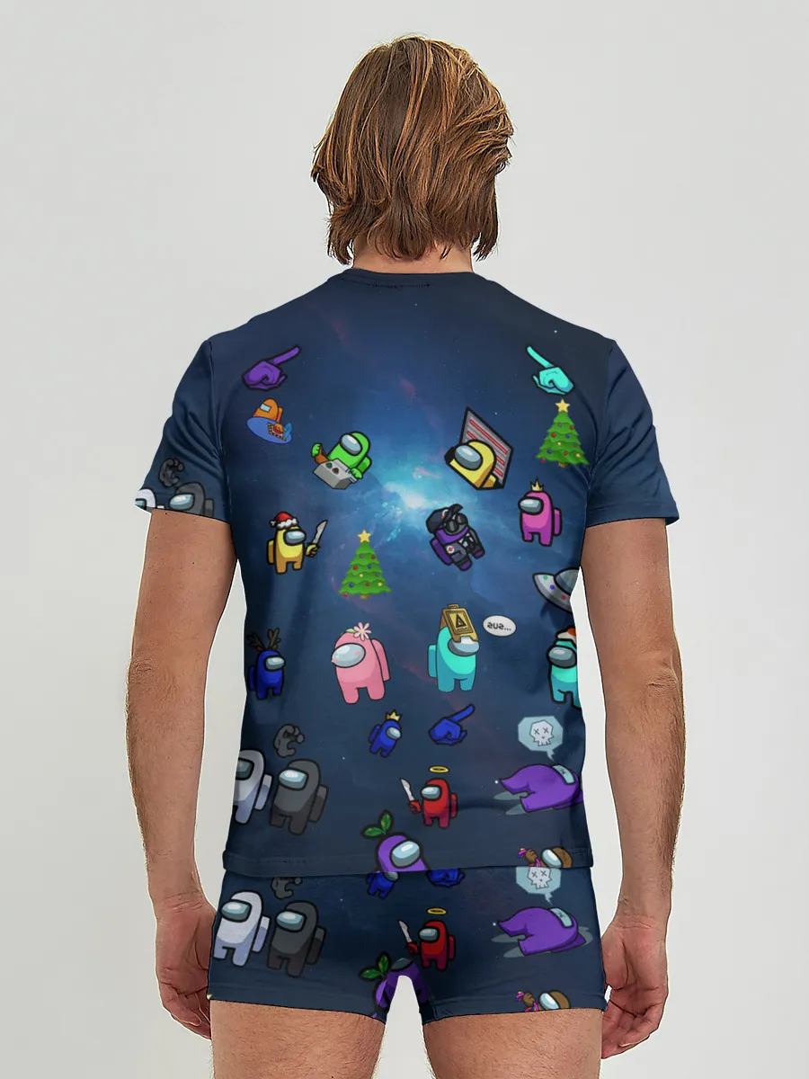 Мужские трусы с футболкой / Among US