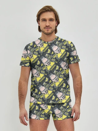 Мужские трусы с футболкой / Хайзенберг