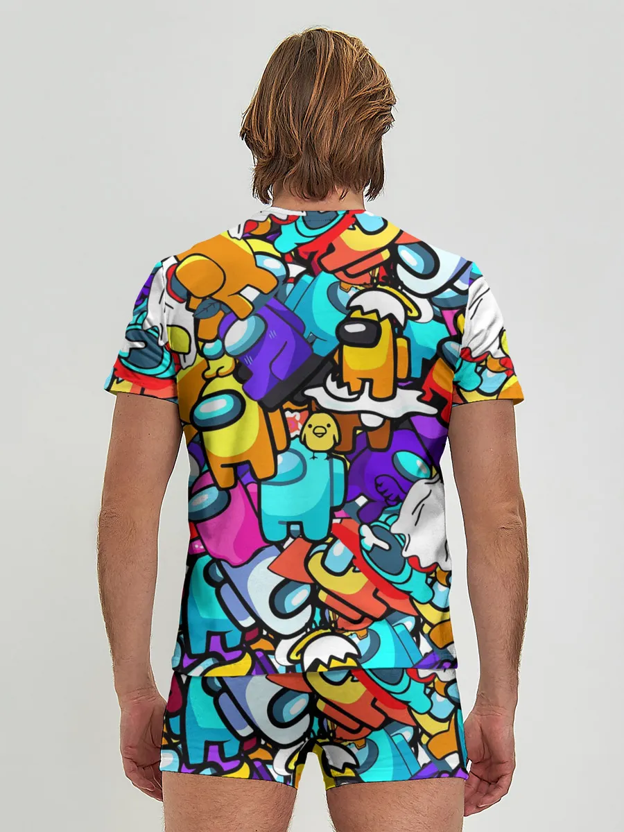 Мужские трусы с футболкой / AMONG US