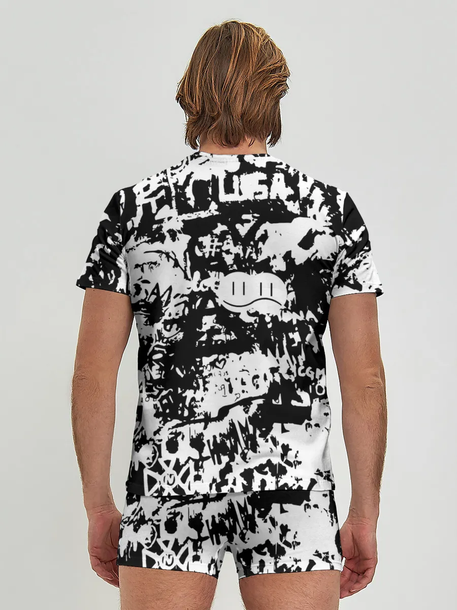 Мужские трусы с футболкой / Graffiti