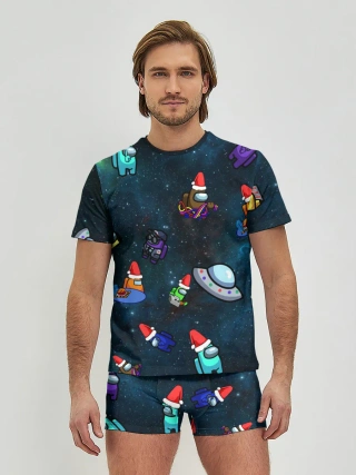 Мужские трусы с футболкой / Among Us 2021