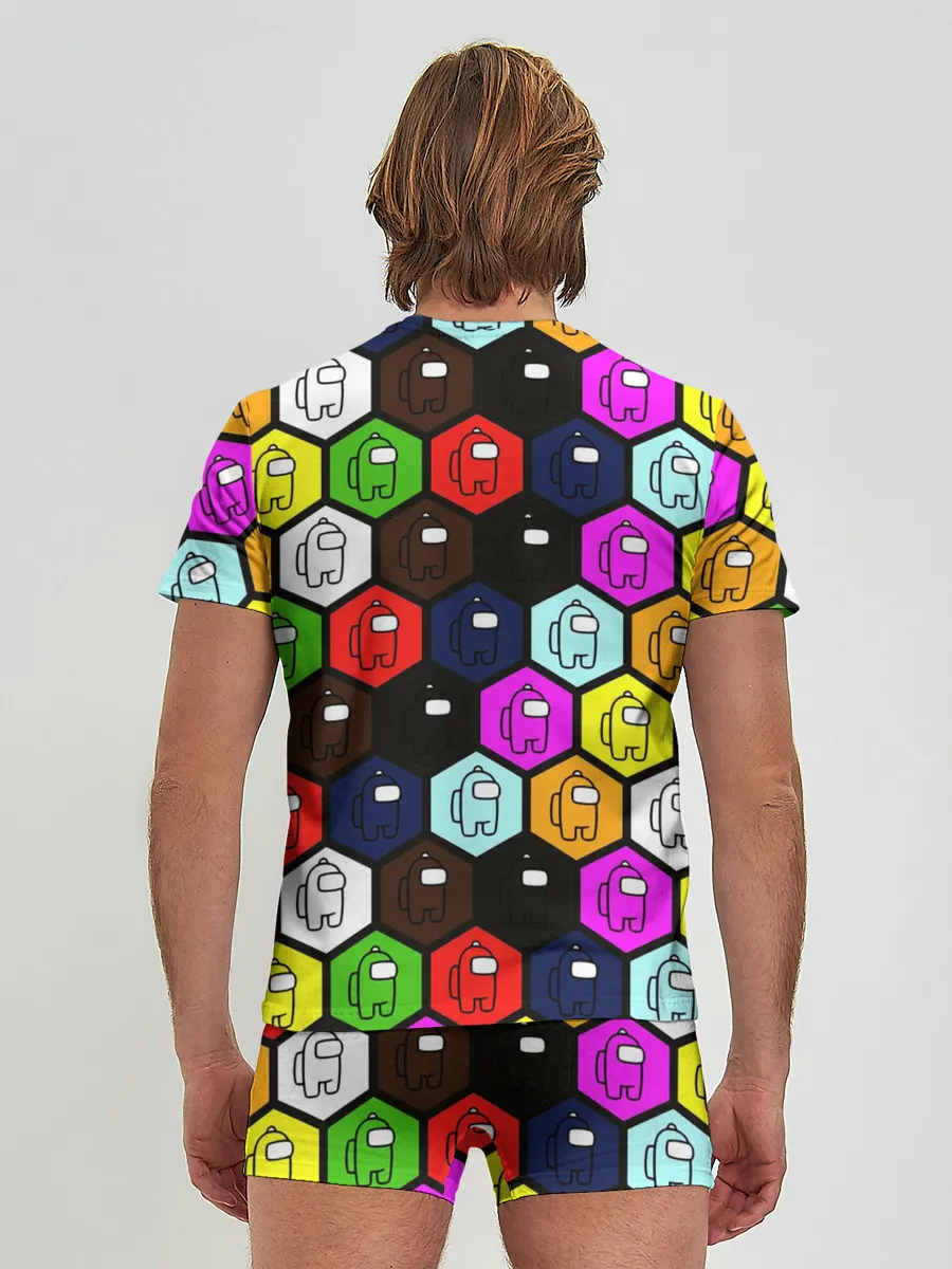 Мужские трусы с футболкой / AMONG US