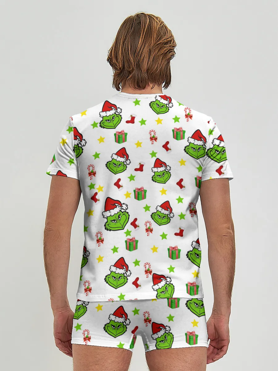 Мужские трусы с футболкой / Гринч