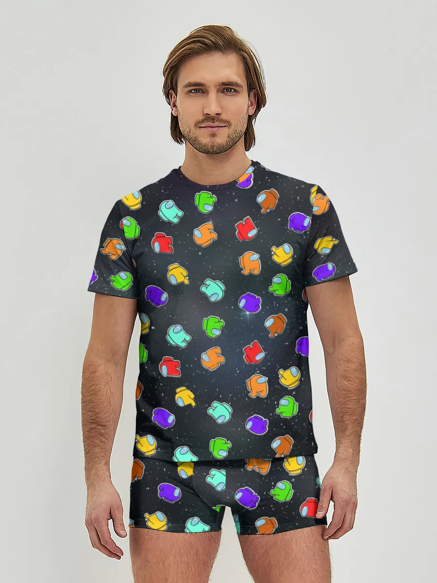 Мужские трусы с футболкой / Among Us