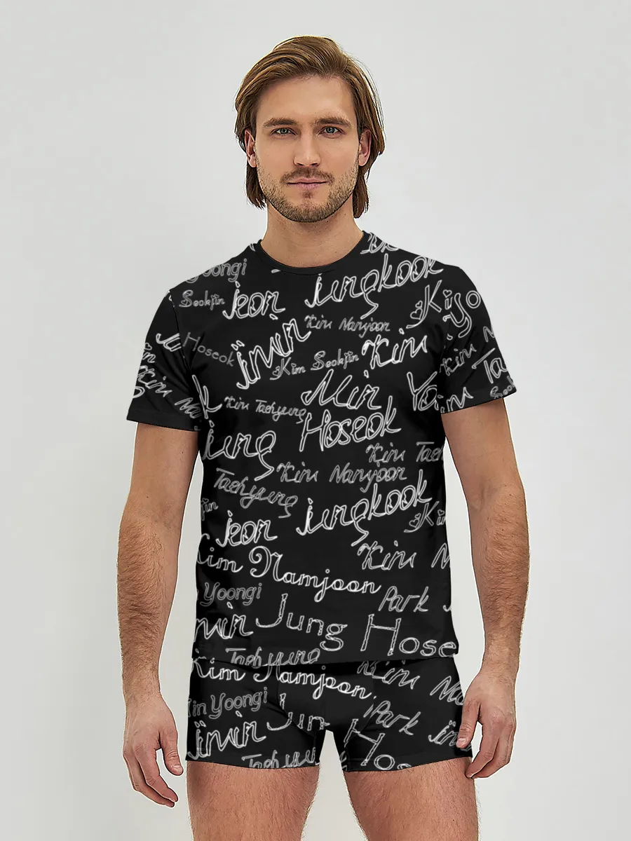 Мужские трусы с футболкой / BTS