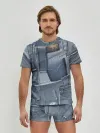 Мужские трусы с футболкой / Jeans life