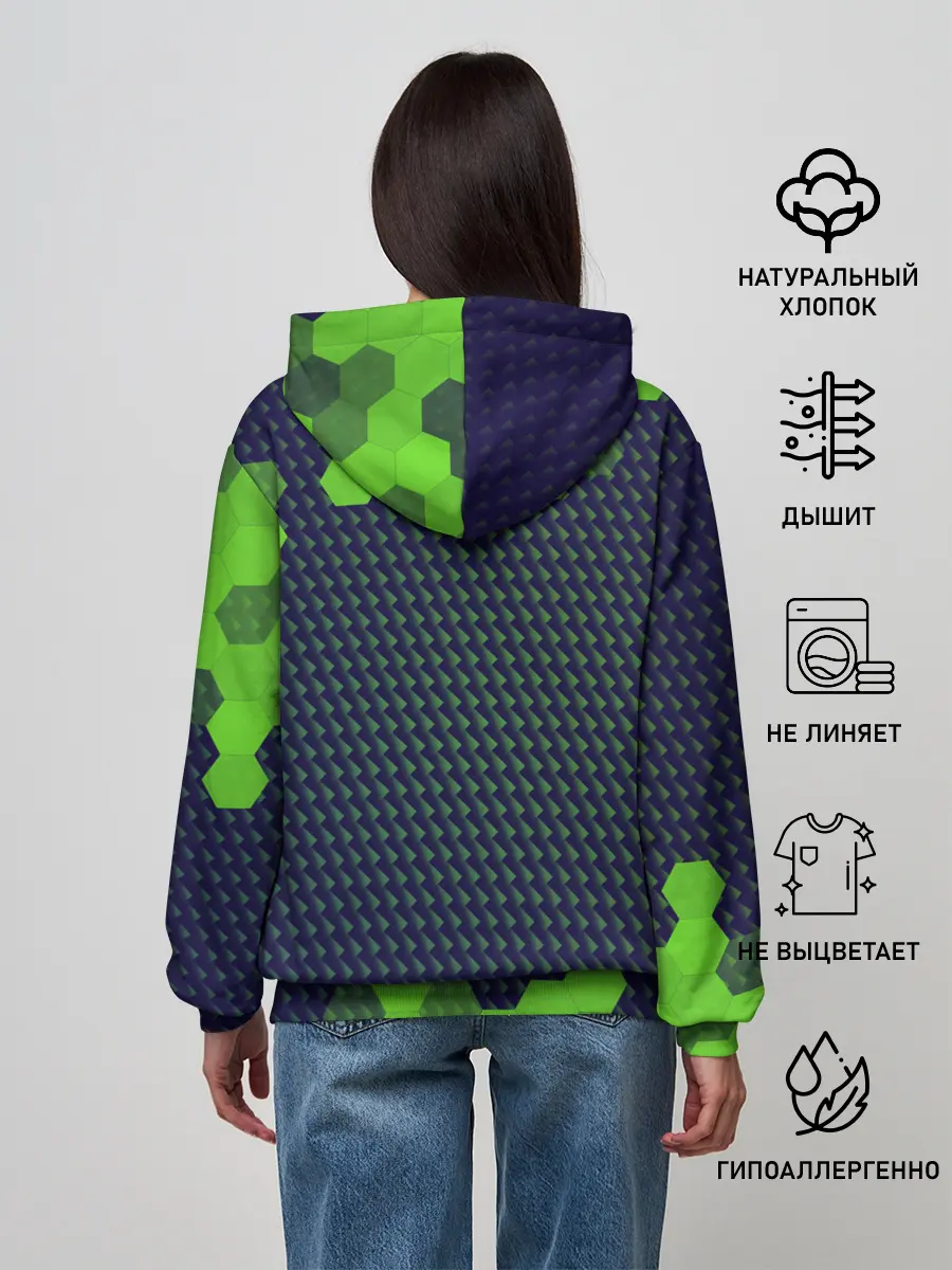 Женское худи / MINECRAFT / МАЙНКРАФТ